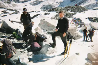 Adam McIntyre, founder of HikeList, on the trail in Nepal
