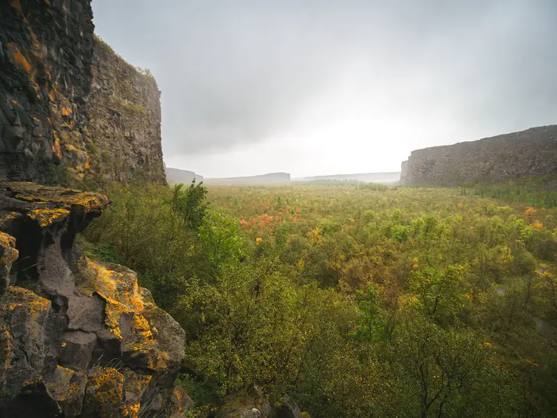 Ásbyrgi to Dettifoss Trail