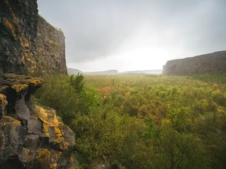 Ásbyrgi to Dettifoss Trail