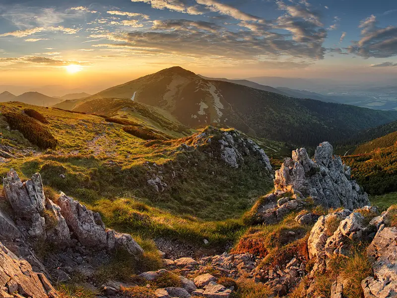 Cesta Hrdinov SNP (Trail of the Heroes of the Slovak National Uprising)