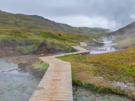 Reykjadalur Hot Springs Trail