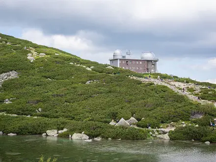 Skalnaté Pleso to Zamkovského Hut