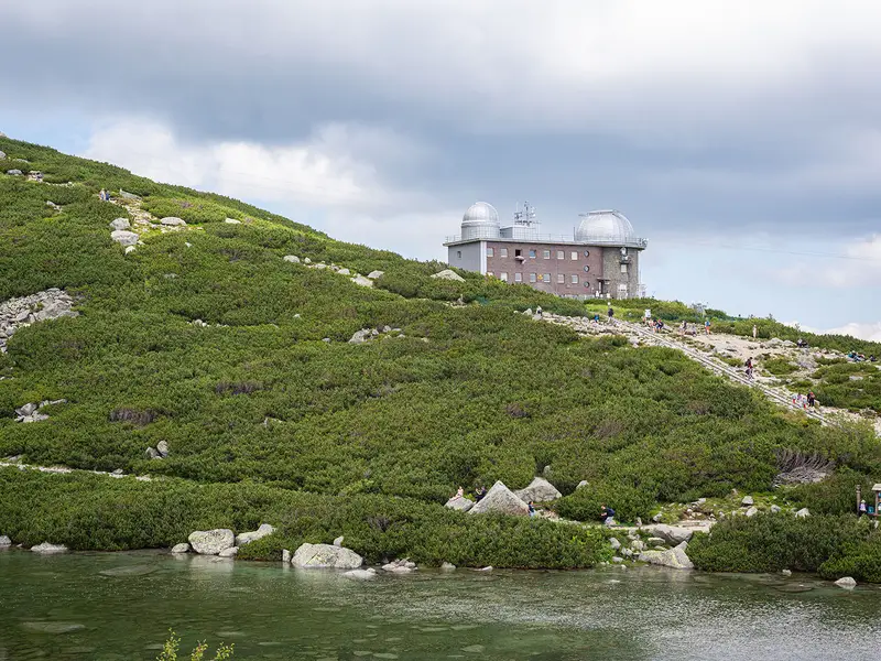 Skalnaté Pleso to Zamkovského Hut