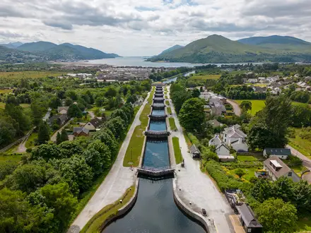 The Caledonian Canal Towpath