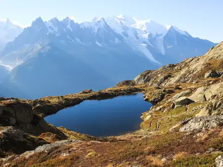 Hiking in the Alps