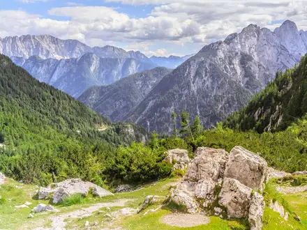 Vršič Pass to Slemenova Špica