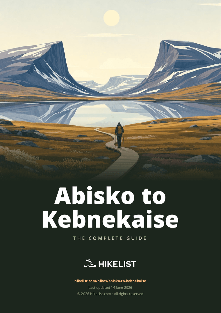 Abisko to Kebnekaise — downloadable guide cover