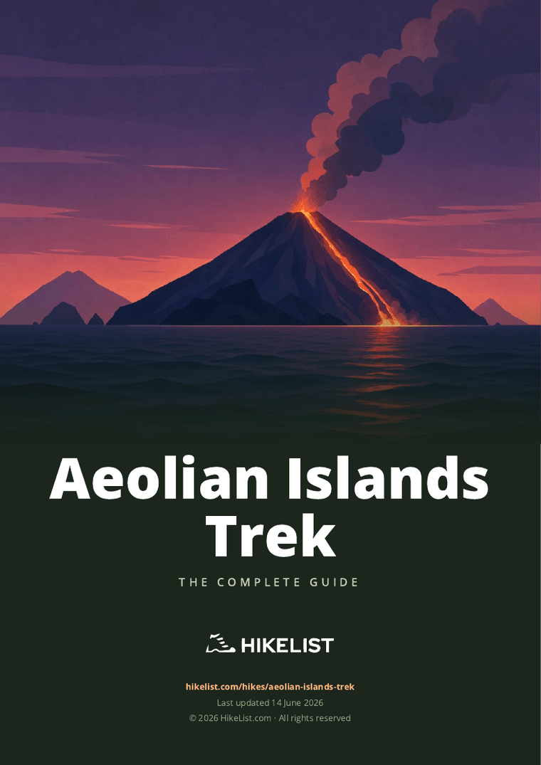 Aeolian Islands Trek — downloadable guide cover