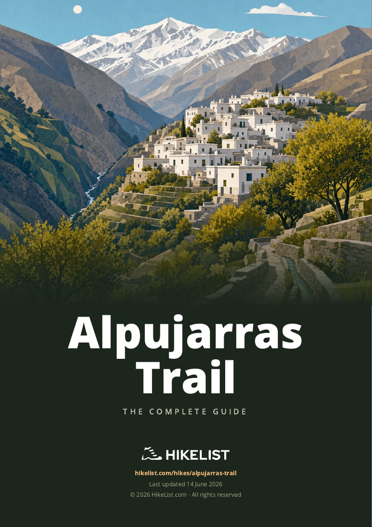 Alpujarras Trail — downloadable guide cover