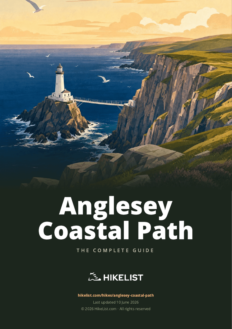 Anglesey Coastal Path — downloadable guide cover