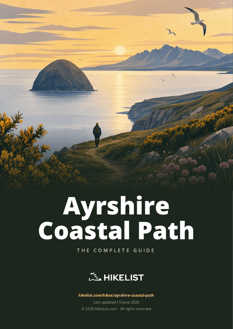 Ayrshire Coastal Path — downloadable guide cover