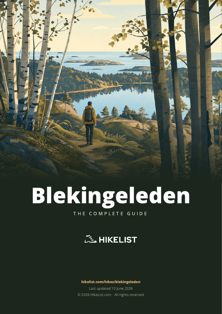 Blekingeleden — downloadable guide cover