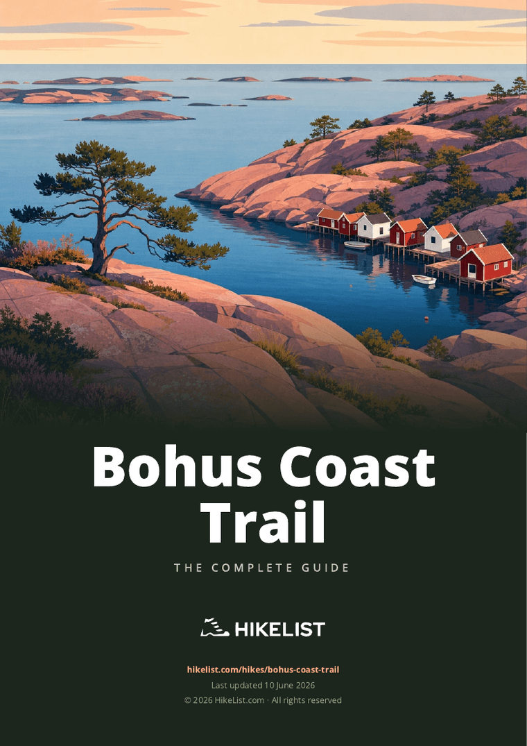 Bohus Coast Trail — downloadable guide cover