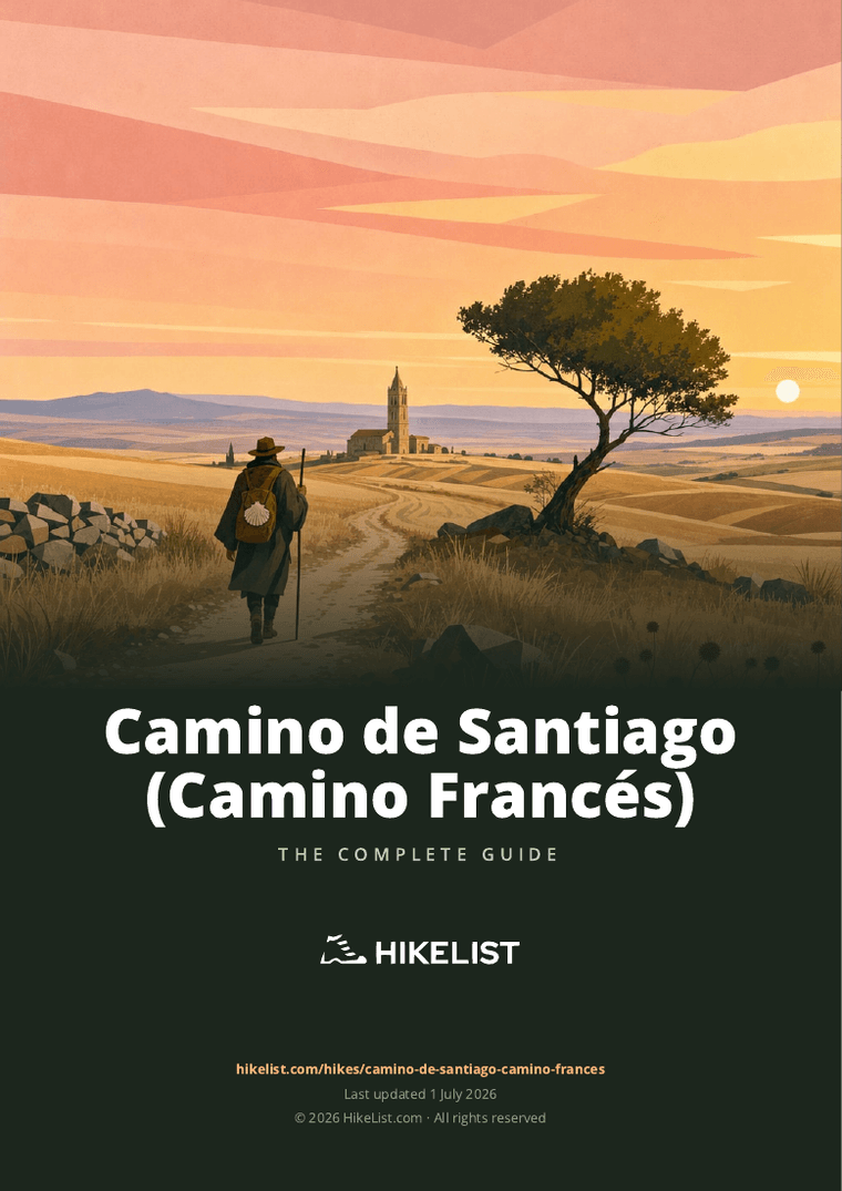 Camino de Santiago (Camino Francés) — downloadable guide cover