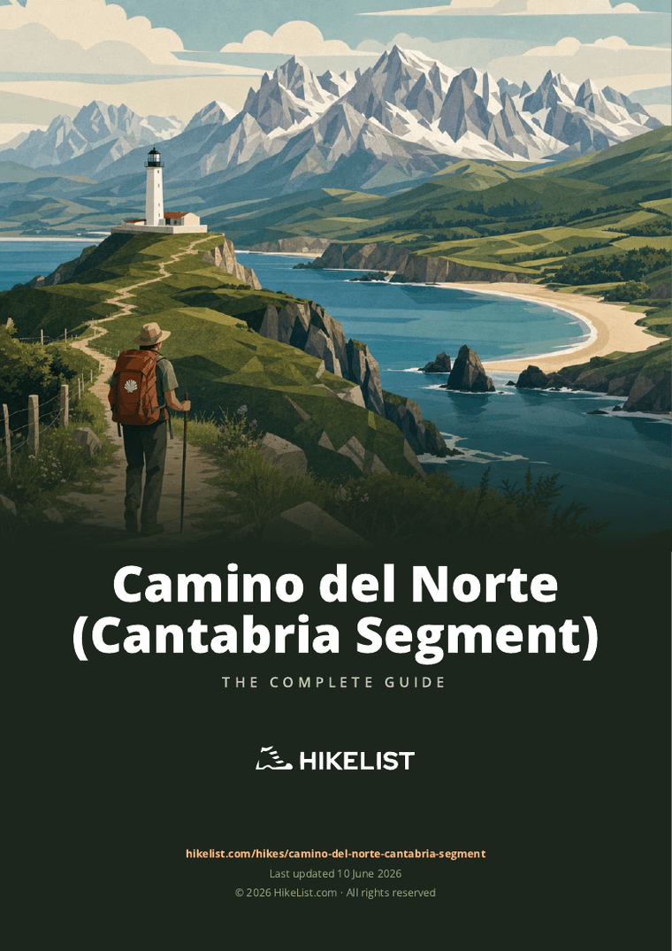 Camino del Norte (Cantabria Segment) — downloadable guide cover