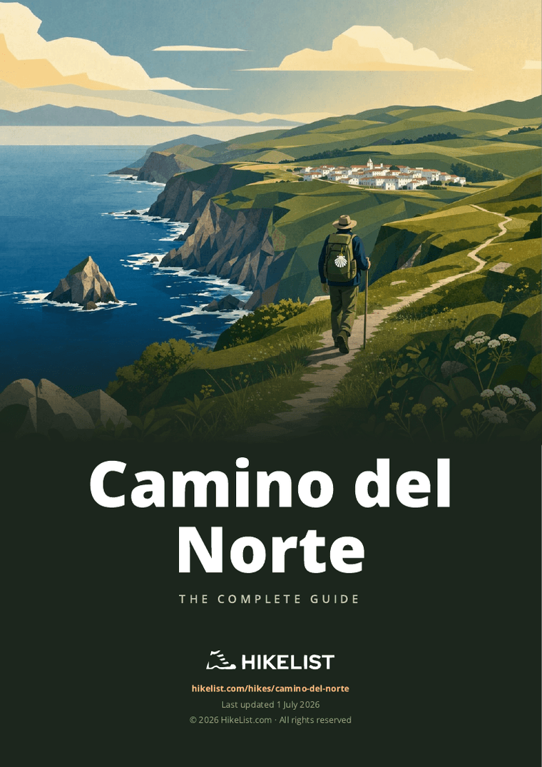 Camino del Norte — downloadable guide cover