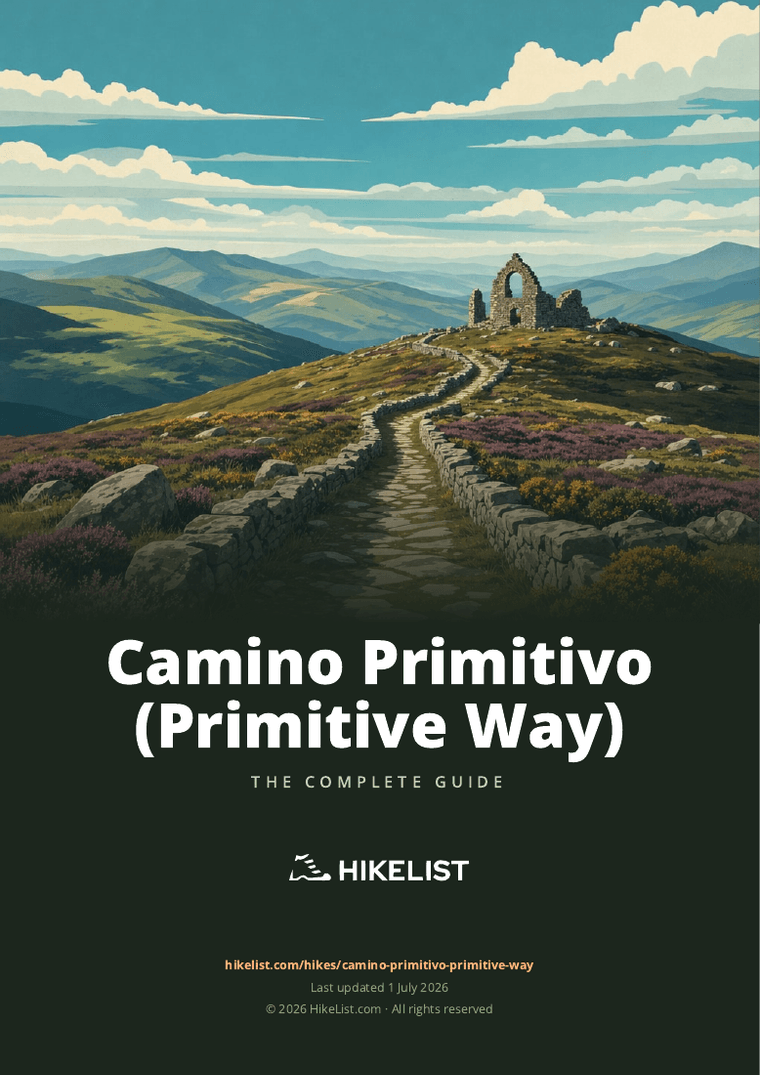 Camino Primitivo (Primitive Way) — downloadable guide cover