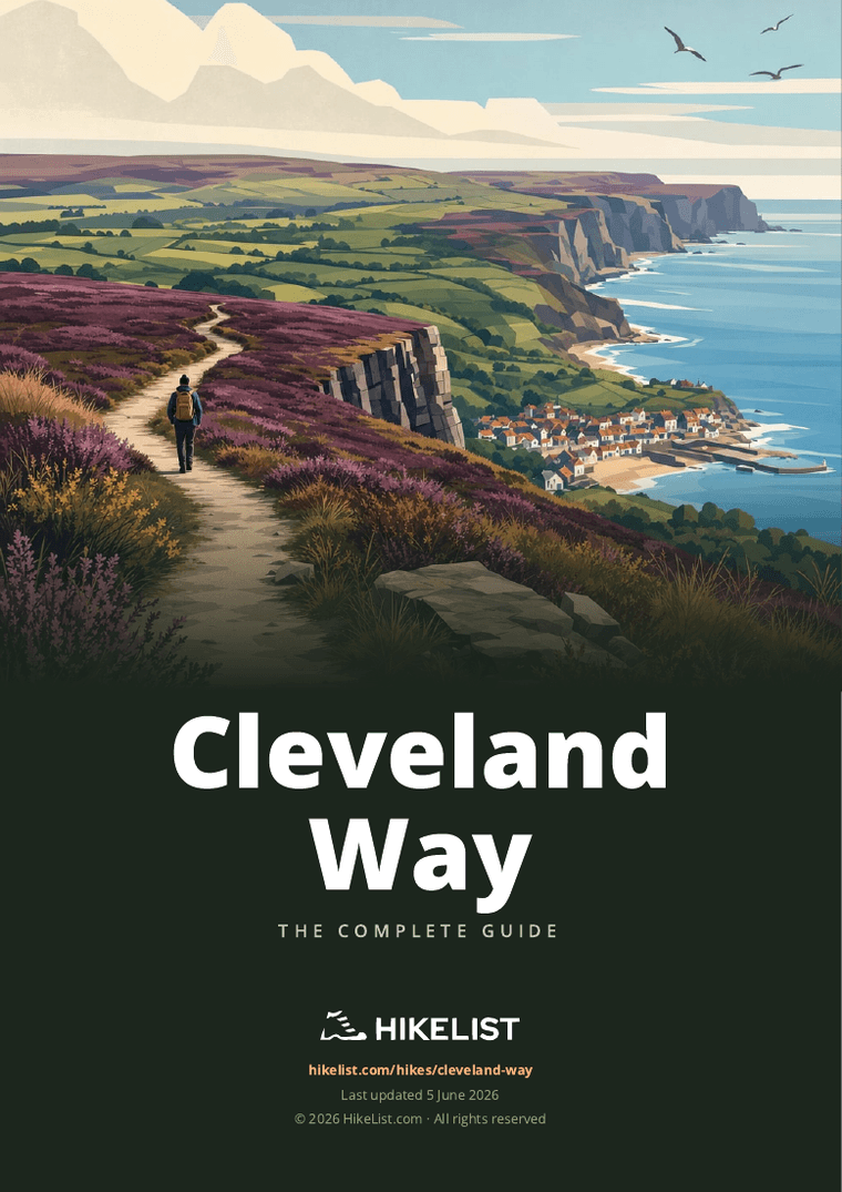 Cleveland Way — downloadable guide cover