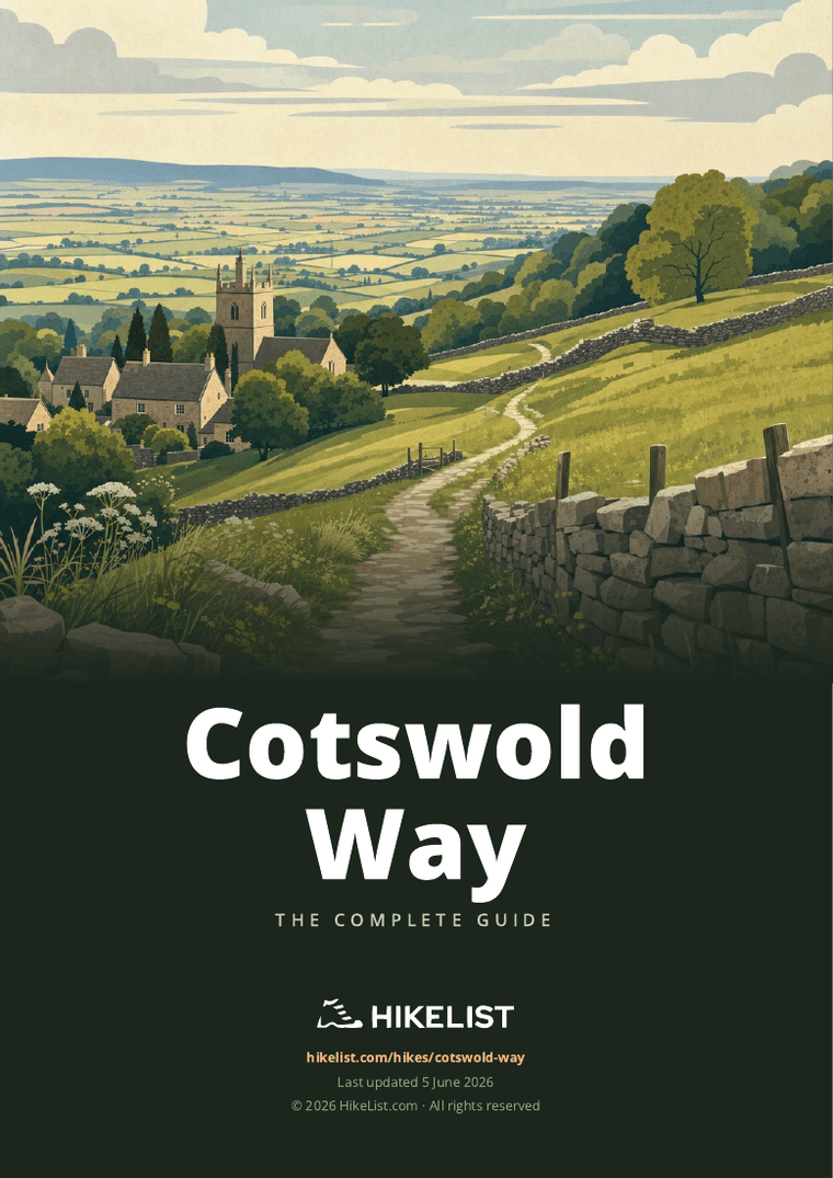Cotswold Way — downloadable guide cover
