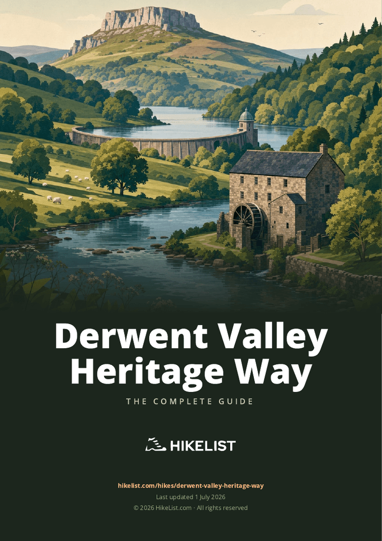 Derwent Valley Heritage Way — downloadable guide cover