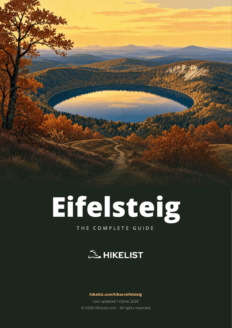 Eifelsteig — downloadable guide cover