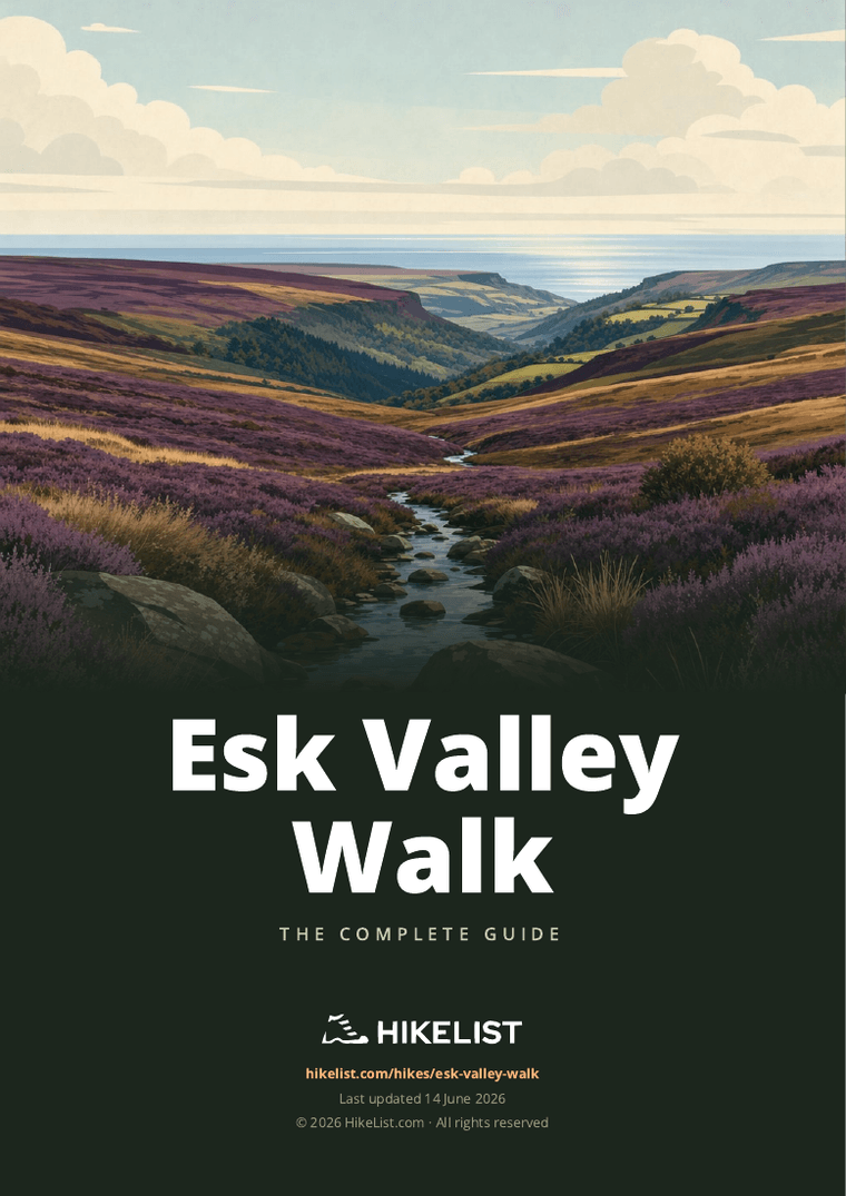 Esk Valley Walk — downloadable guide cover