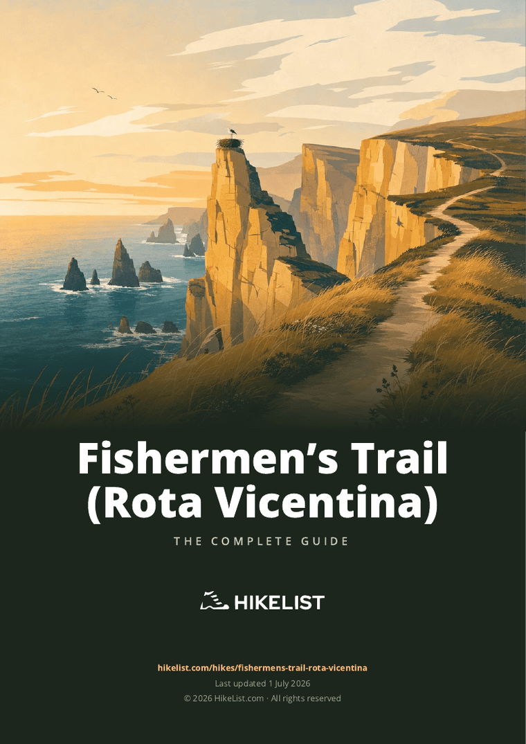 Fishermen’s Trail (Rota Vicentina) — downloadable guide cover