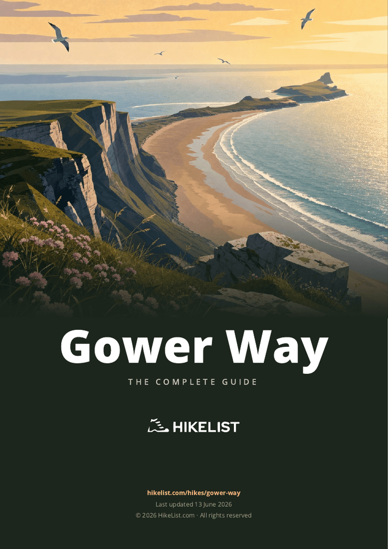 Gower Way — downloadable guide cover