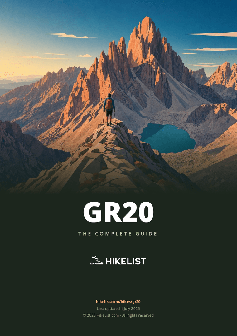 GR20 — downloadable guide cover
