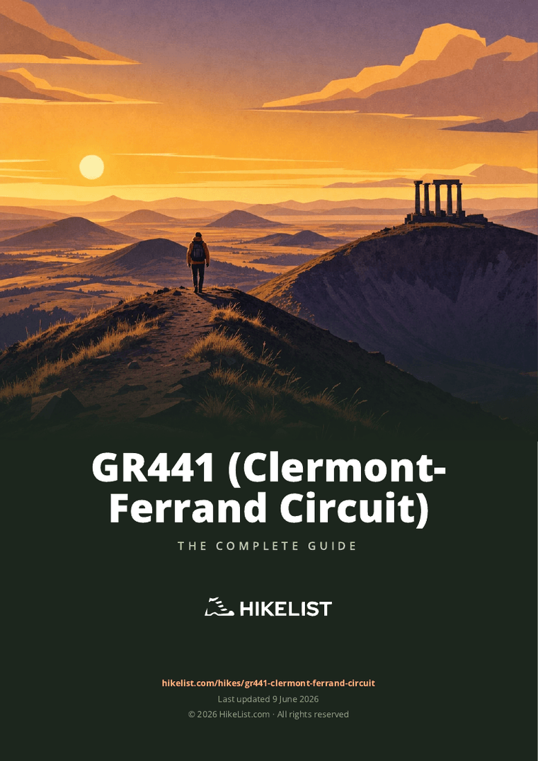 GR441 (Clermont-Ferrand Circuit) — downloadable guide cover