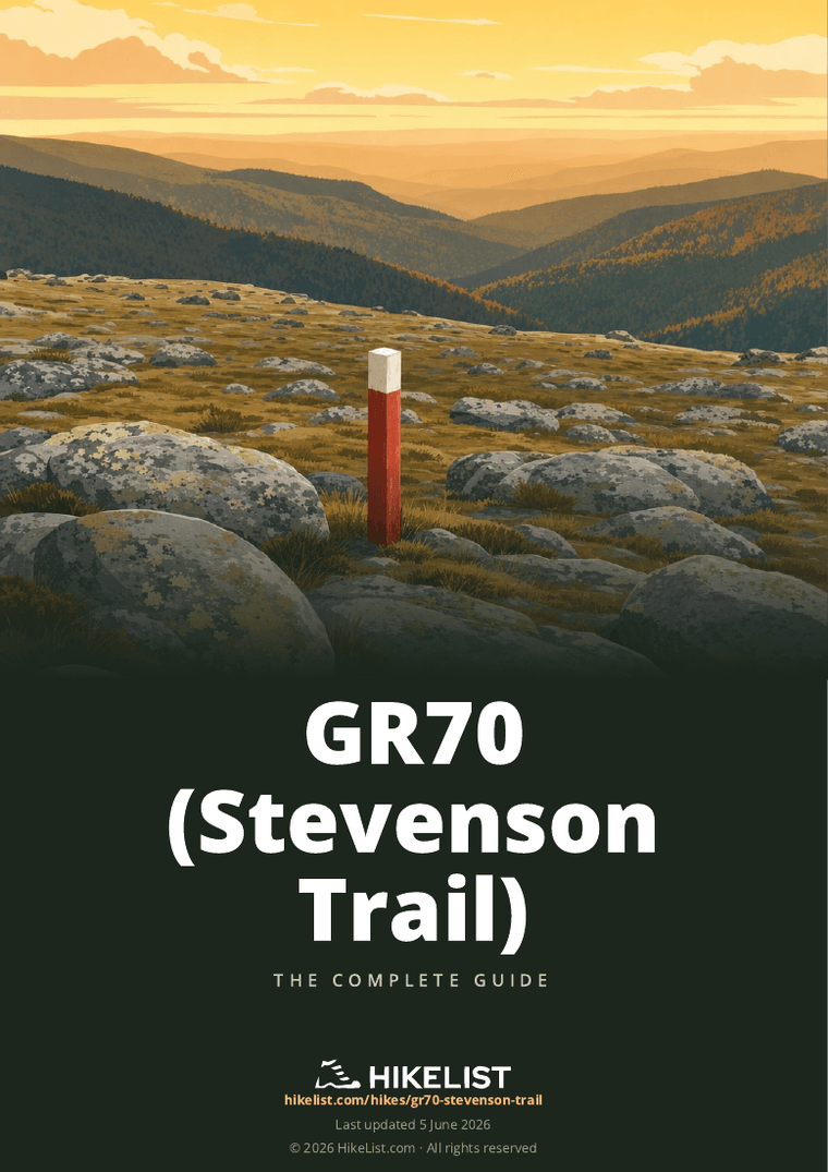 GR70 (Stevenson Trail) — downloadable guide cover