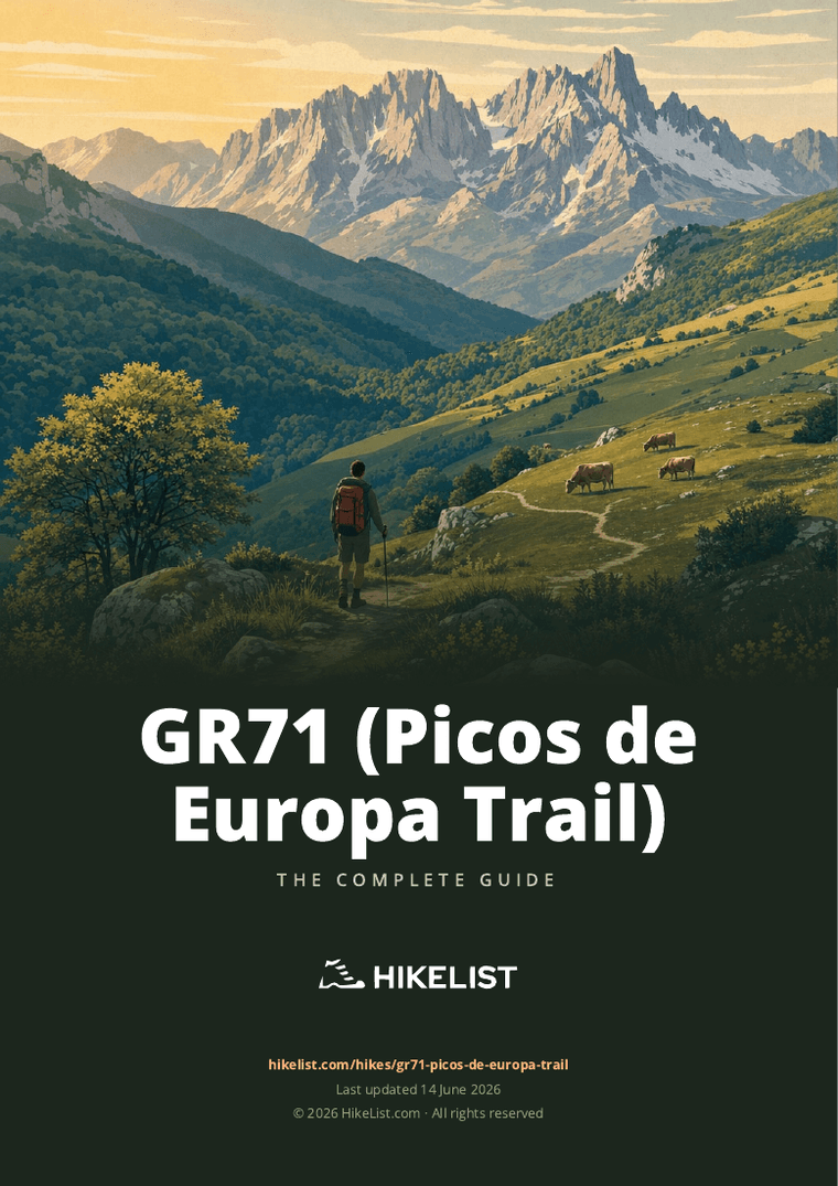 GR71 (Picos de Europa Trail) — downloadable guide cover