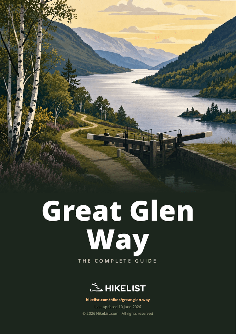 Great Glen Way — downloadable guide cover