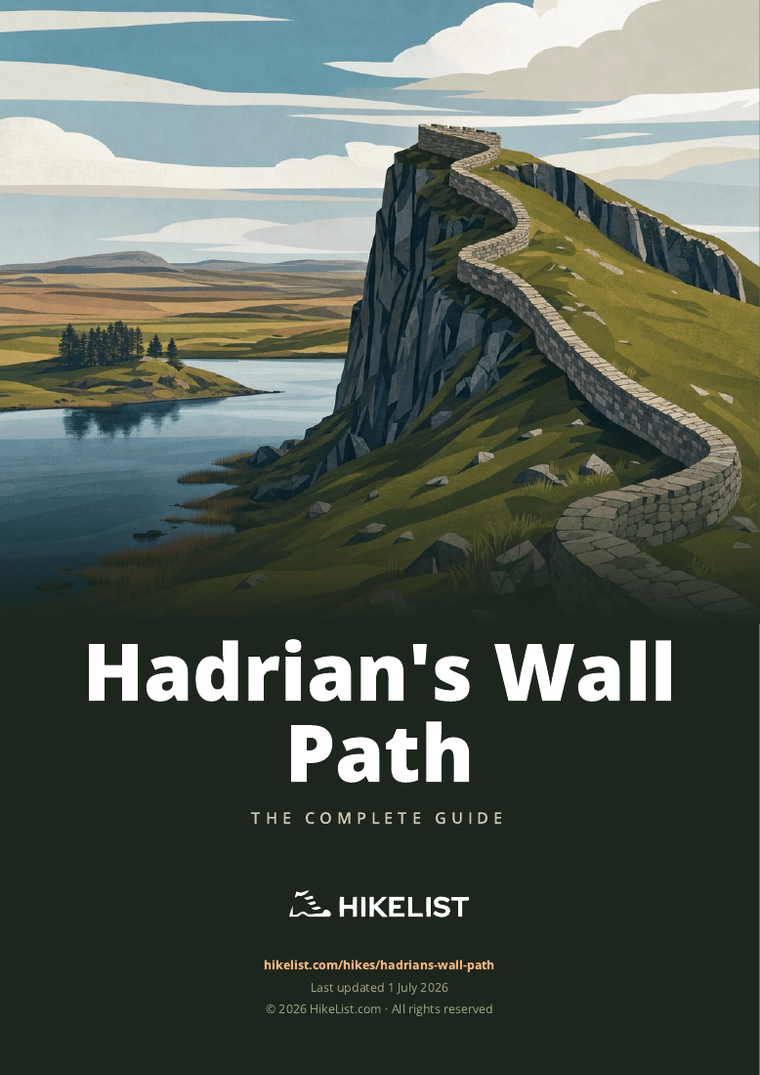 Hadrian's Wall Path — downloadable guide cover