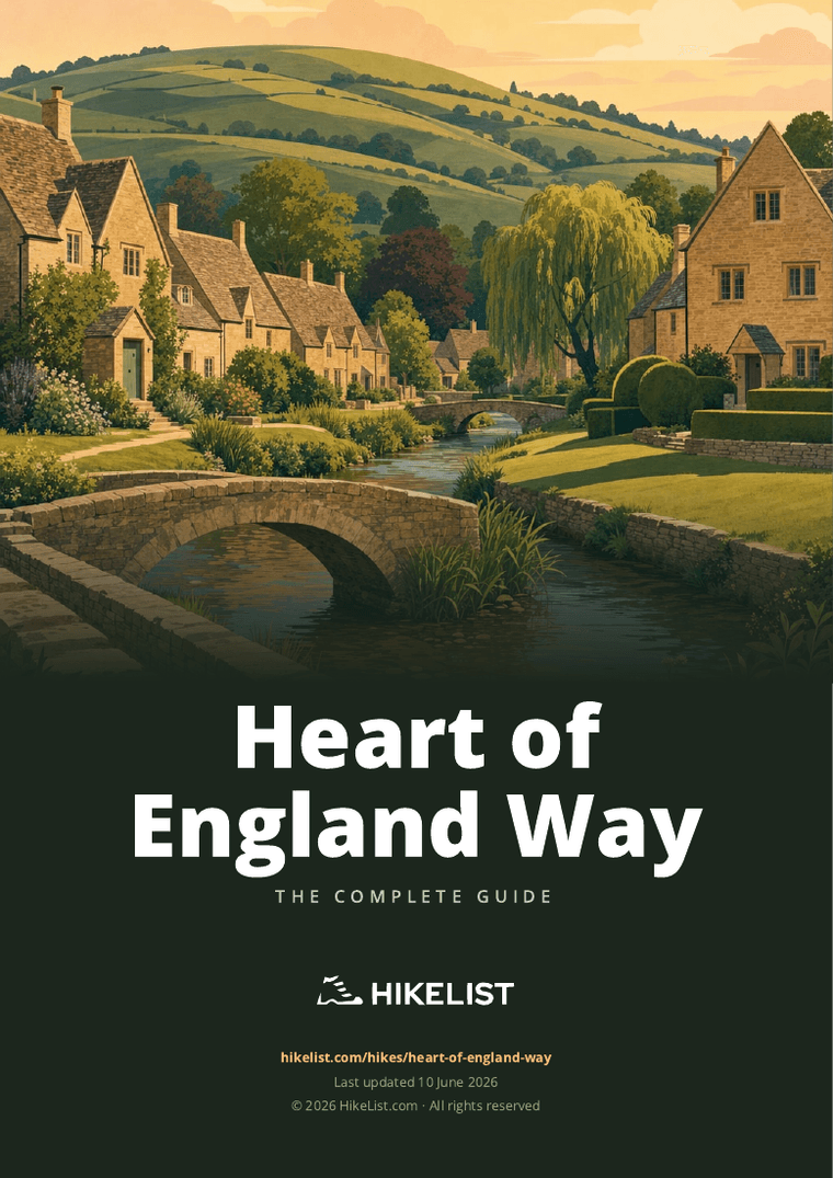 Heart of England Way — downloadable guide cover