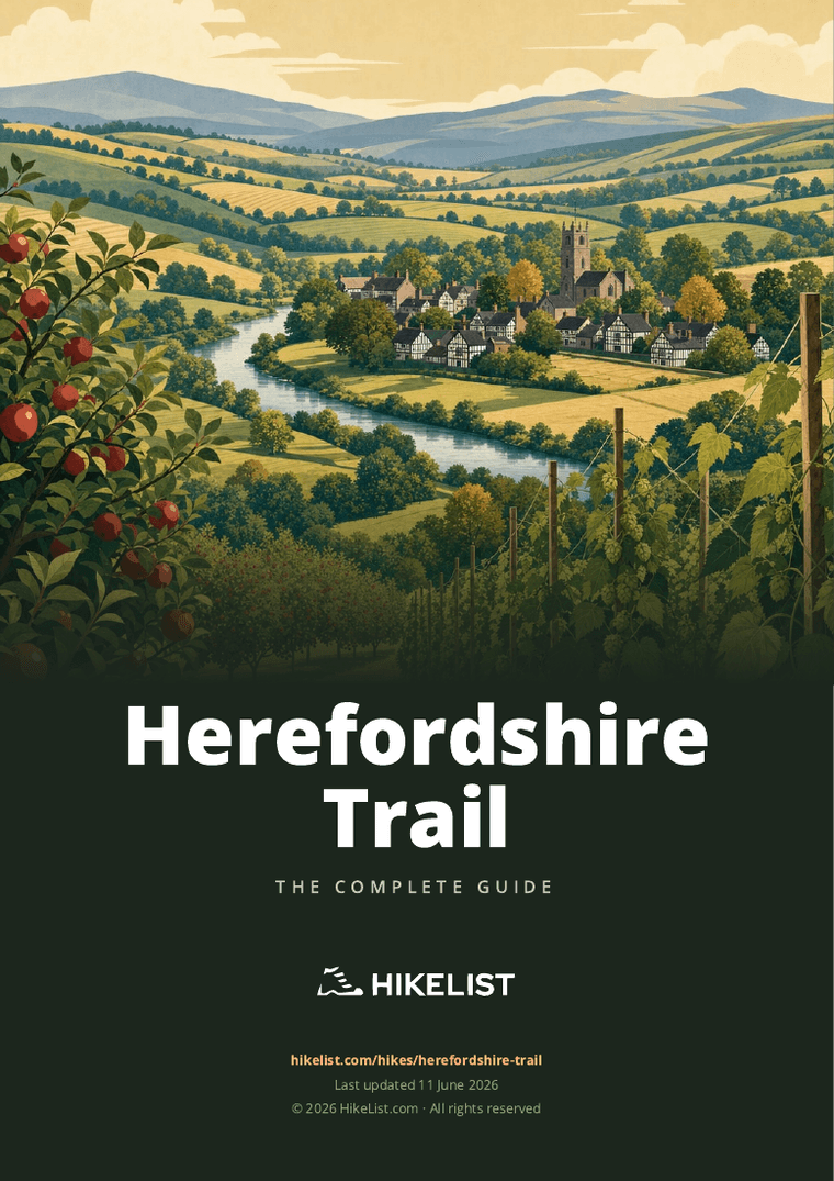 Herefordshire Trail — downloadable guide cover
