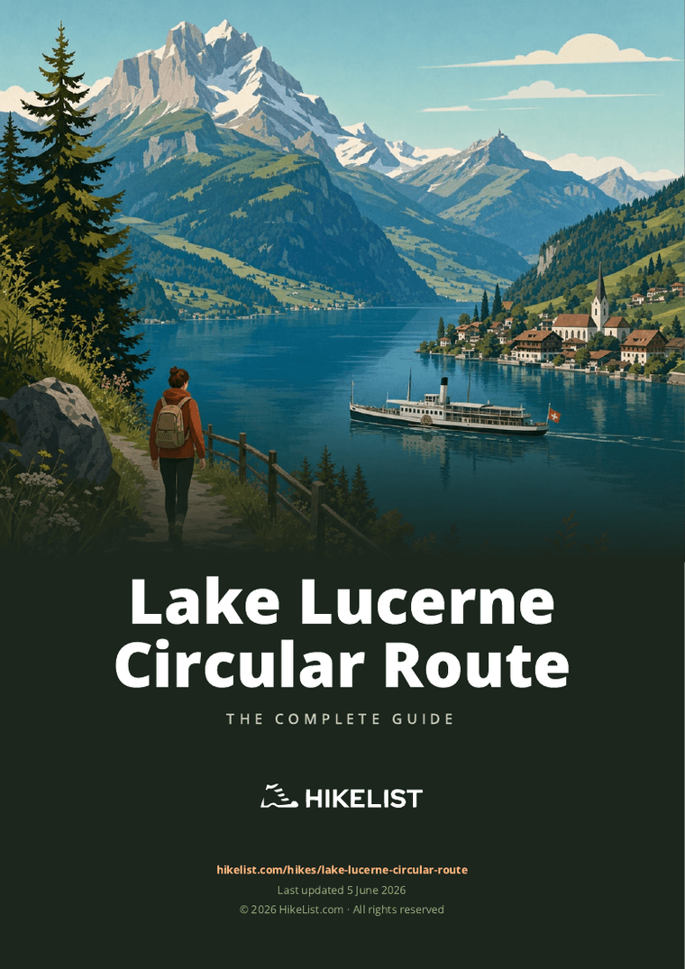 Lake Lucerne Circular Route — downloadable guide cover