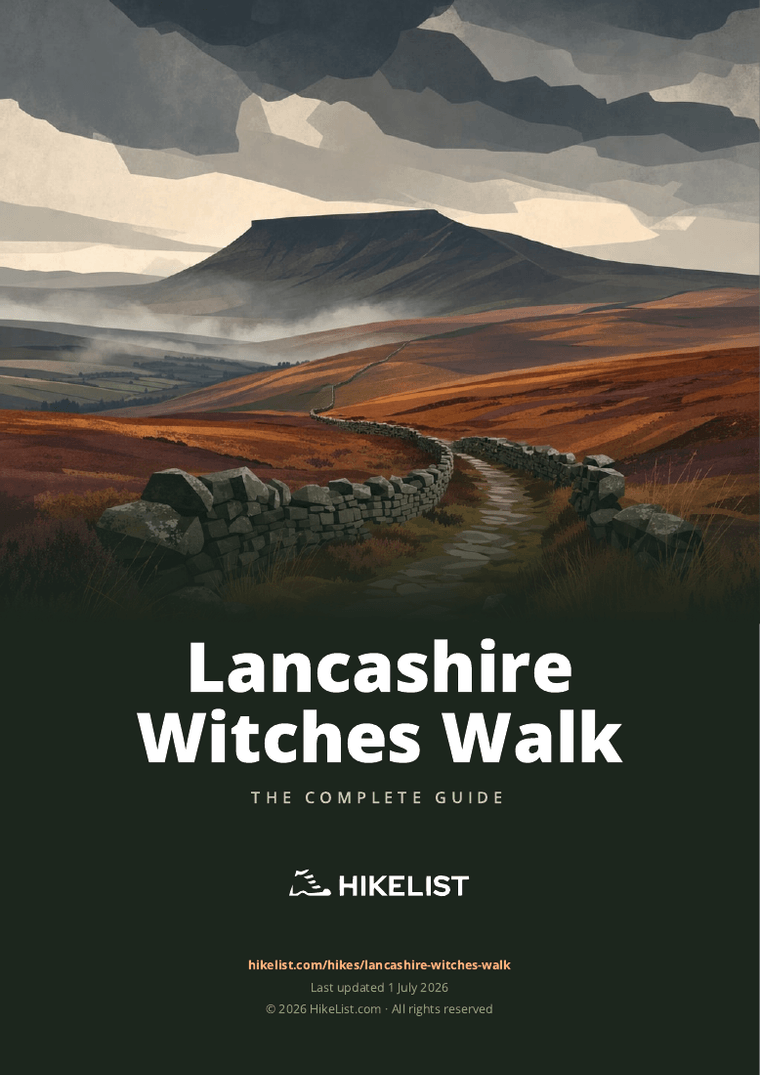 Lancashire Witches Walk — downloadable guide cover