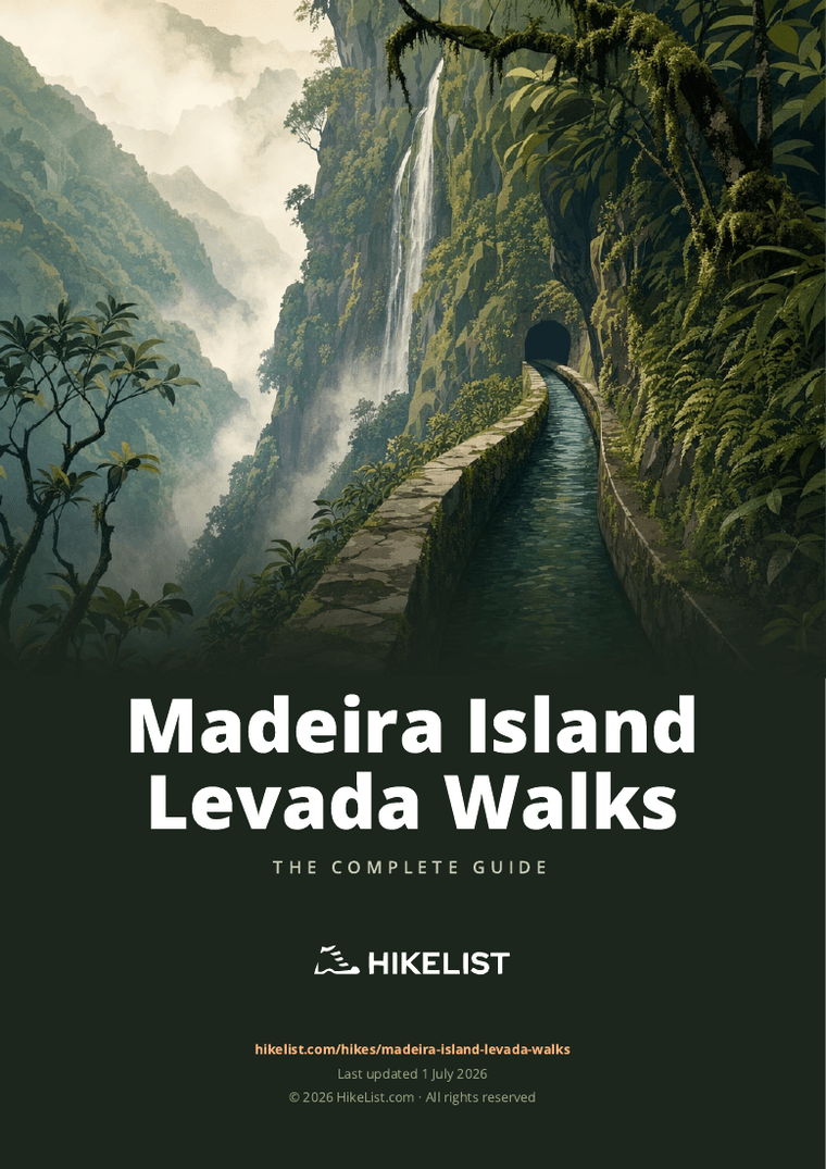 Madeira Island Levada Walks — downloadable guide cover