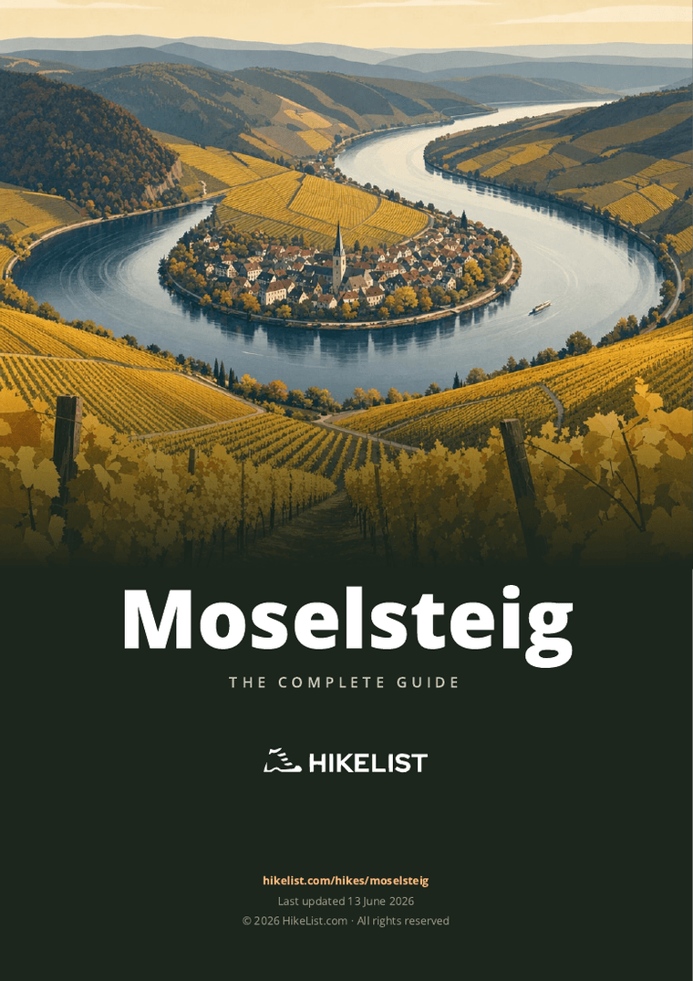 Moselsteig — downloadable guide cover