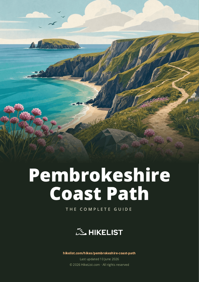 Pembrokeshire Coast Path — downloadable guide cover