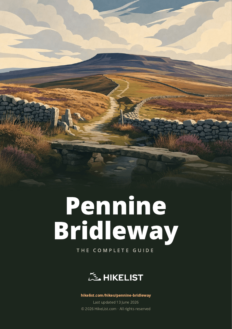 Pennine Bridleway — downloadable guide cover