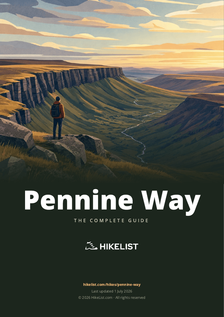 Pennine Way — downloadable guide cover