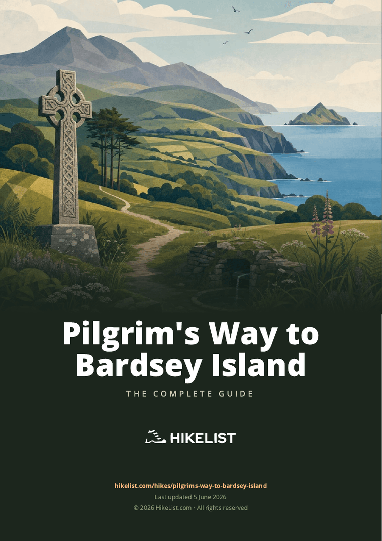 Pilgrim's Way to Bardsey Island — downloadable guide cover