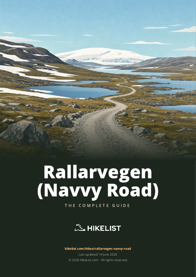 Rallarvegen (Navvy Road) — downloadable guide cover