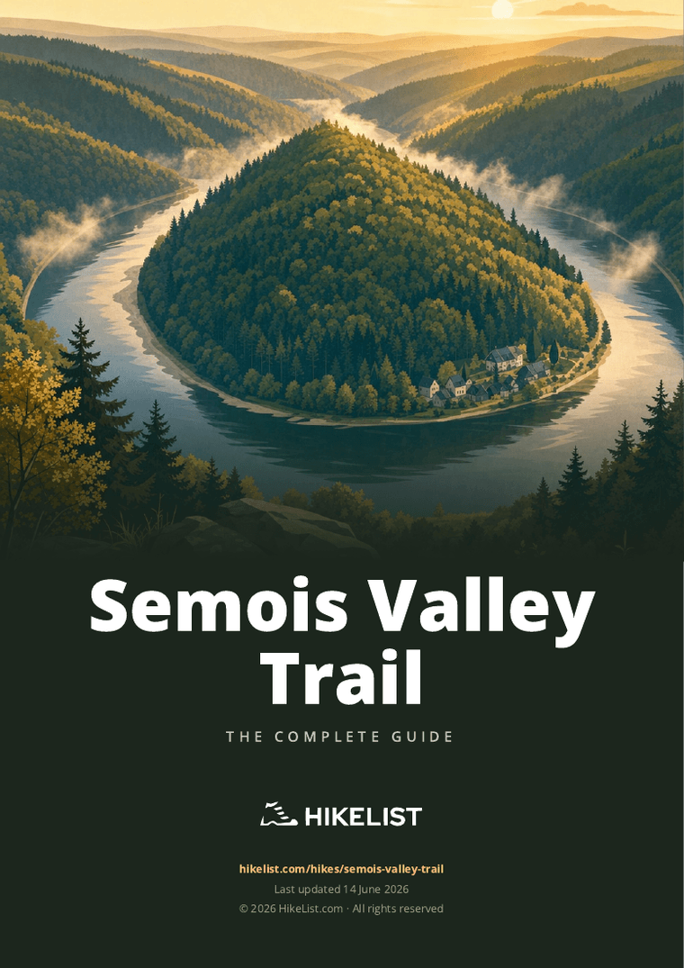 Semois Valley Trail — downloadable guide cover