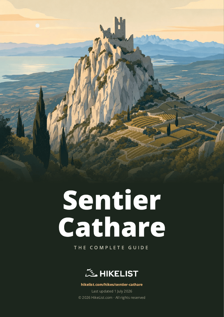 Sentier Cathare — downloadable guide cover