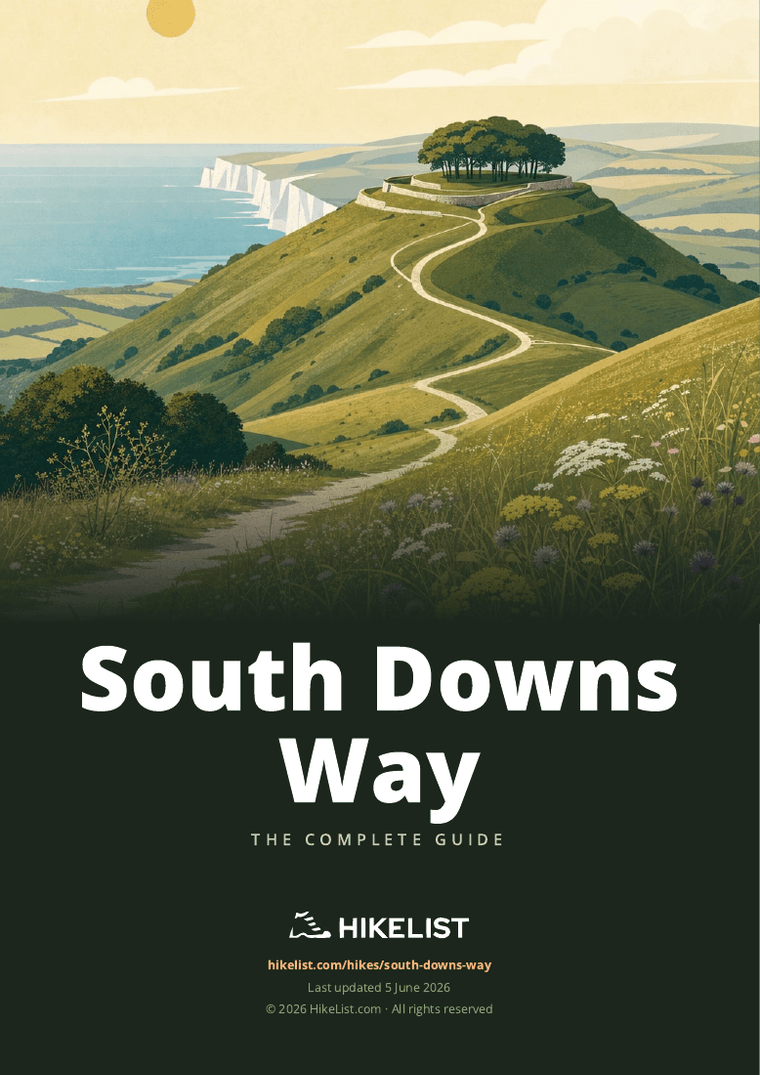 South Downs Way — downloadable guide cover