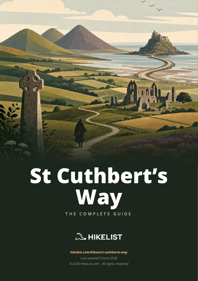 St Cuthbert’s Way — downloadable guide cover