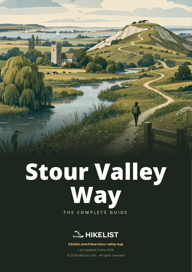 Stour Valley Way — downloadable guide cover